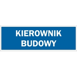 Kierownik budowy